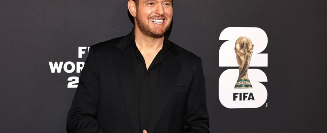 Michael Bublé desató bromas y críticas tras cantar en el Mundial 2026